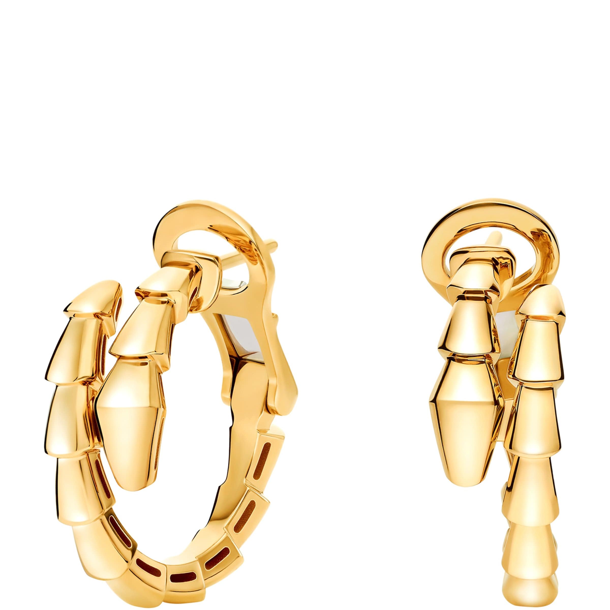 Yellow Gold Serpenti Viper Earrings