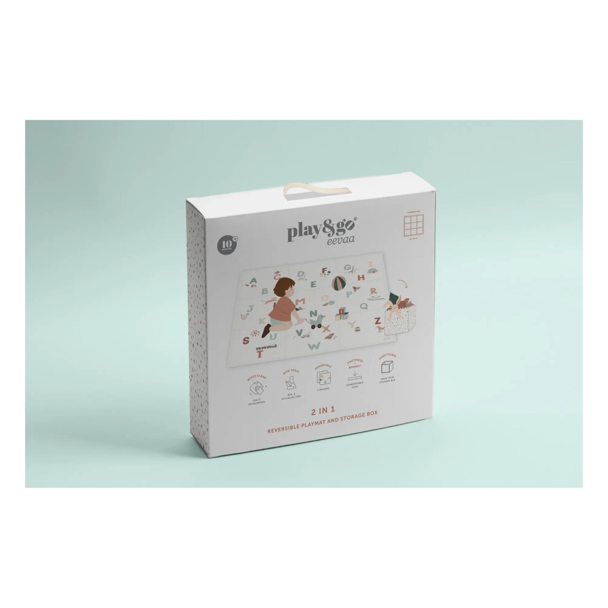 Play and Go - Tiloo modular playmat - Alphabet