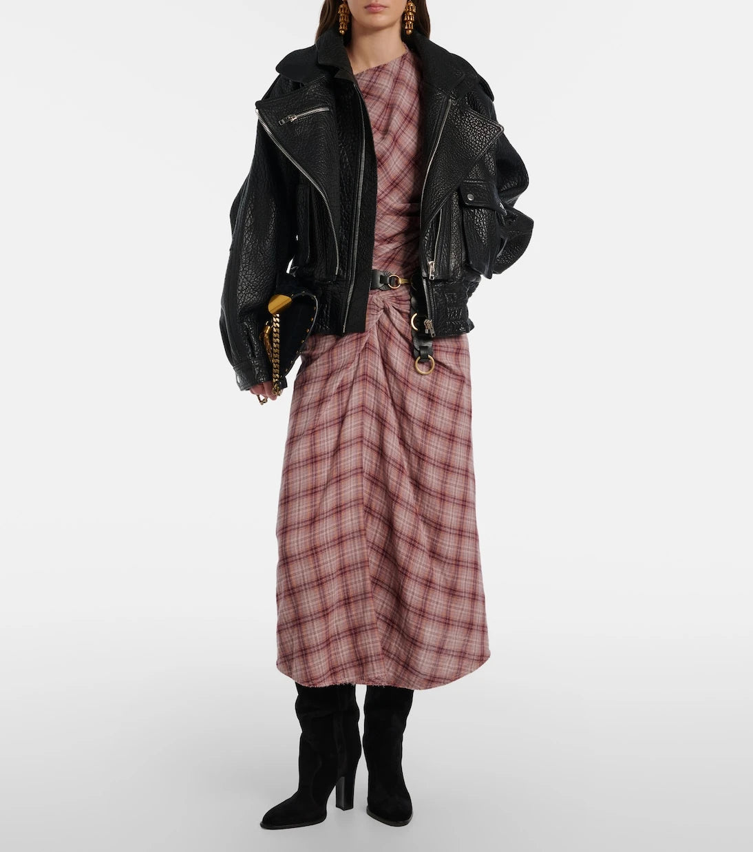 Paris Texas - Lavinia suede knee-high boots