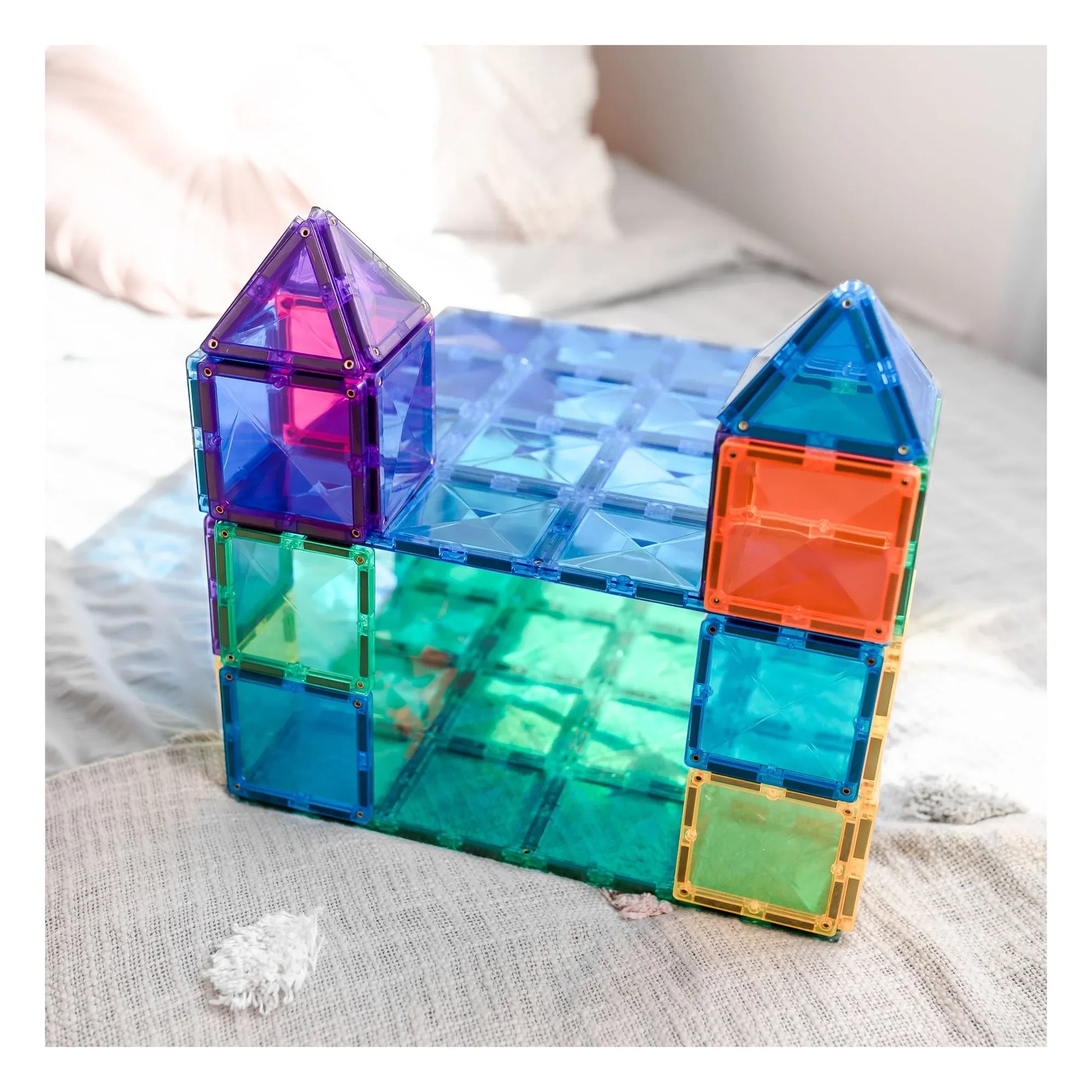 Connetix - Base Blue &amp; Green - 2 pieces