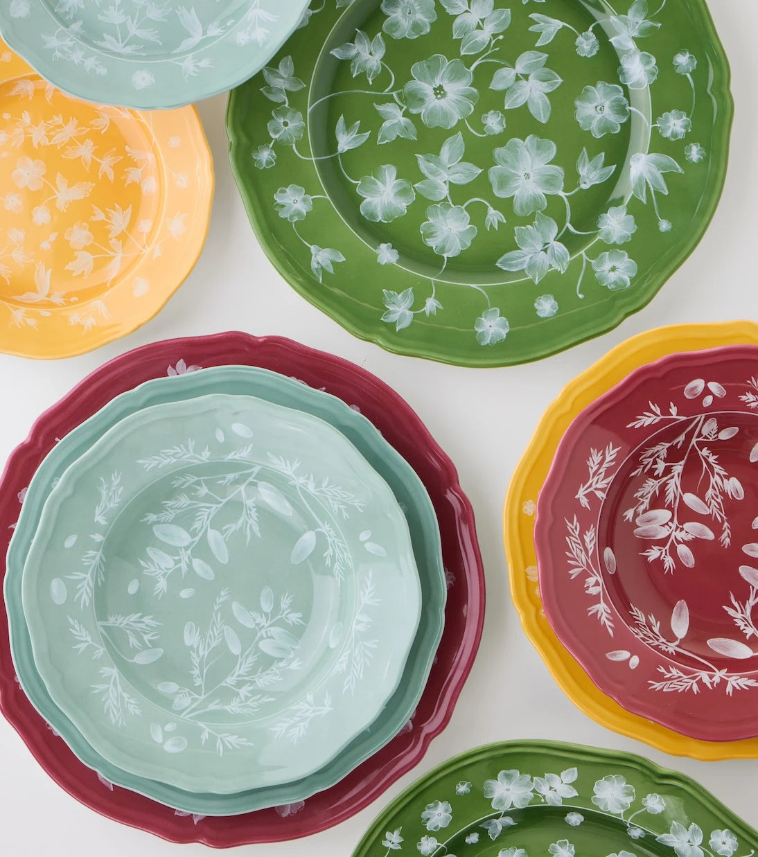 Cabana - x Ginori 1735 floral porcelain dinner plate