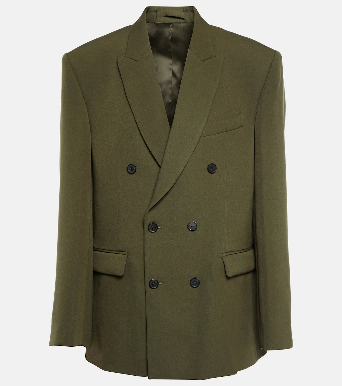 Wardrobe.NYC - Double-breasted virgin wool blazer