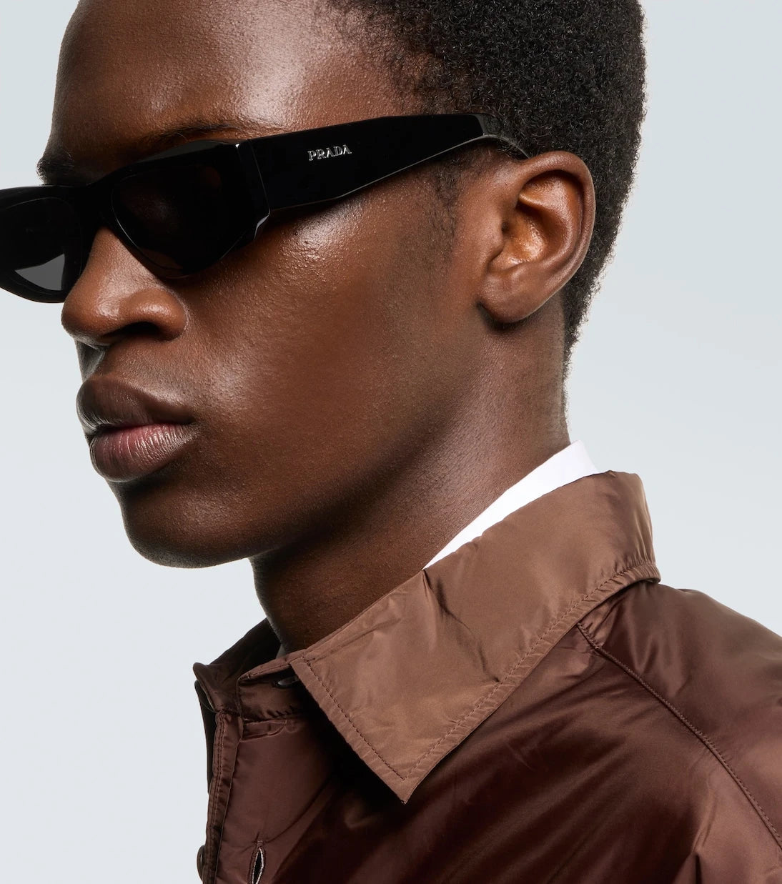 Prada - Prada Symbole rectangular sunglasses