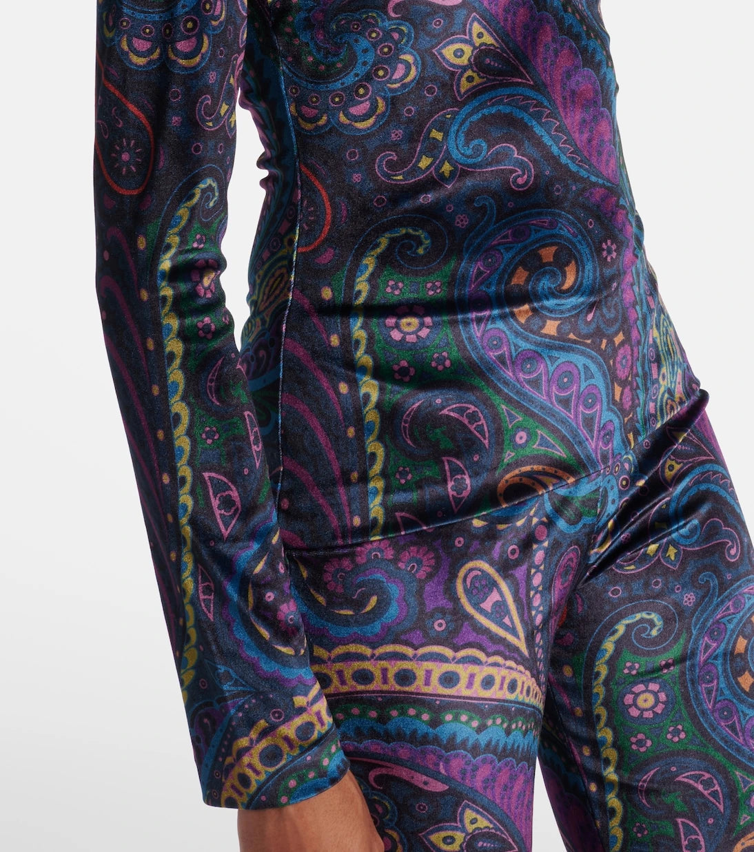 Etro - Paisley jersey top