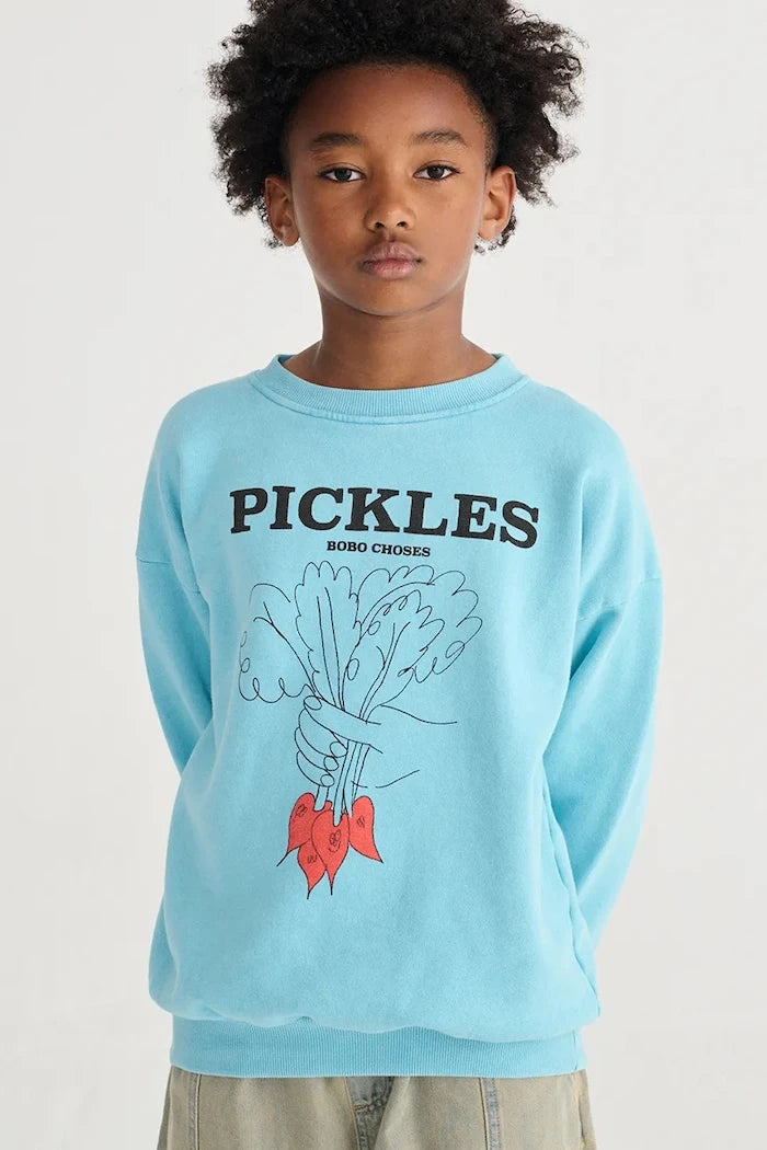Bobo Choses Bunch Of Vegetables Çocuk Pamuklu Sweatshirt