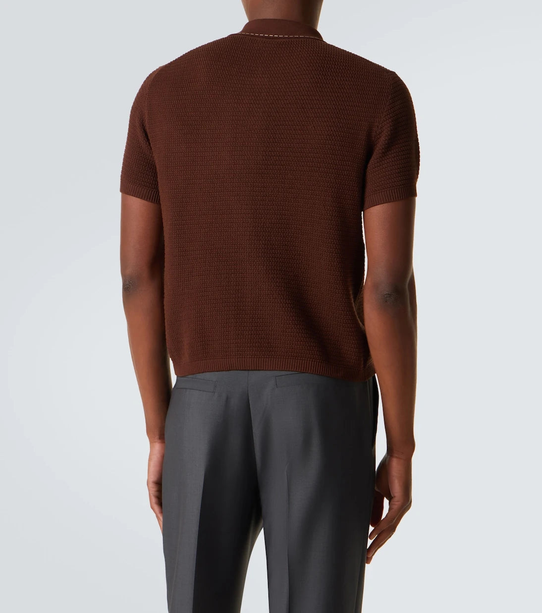 Versace - Cotton polo shirt