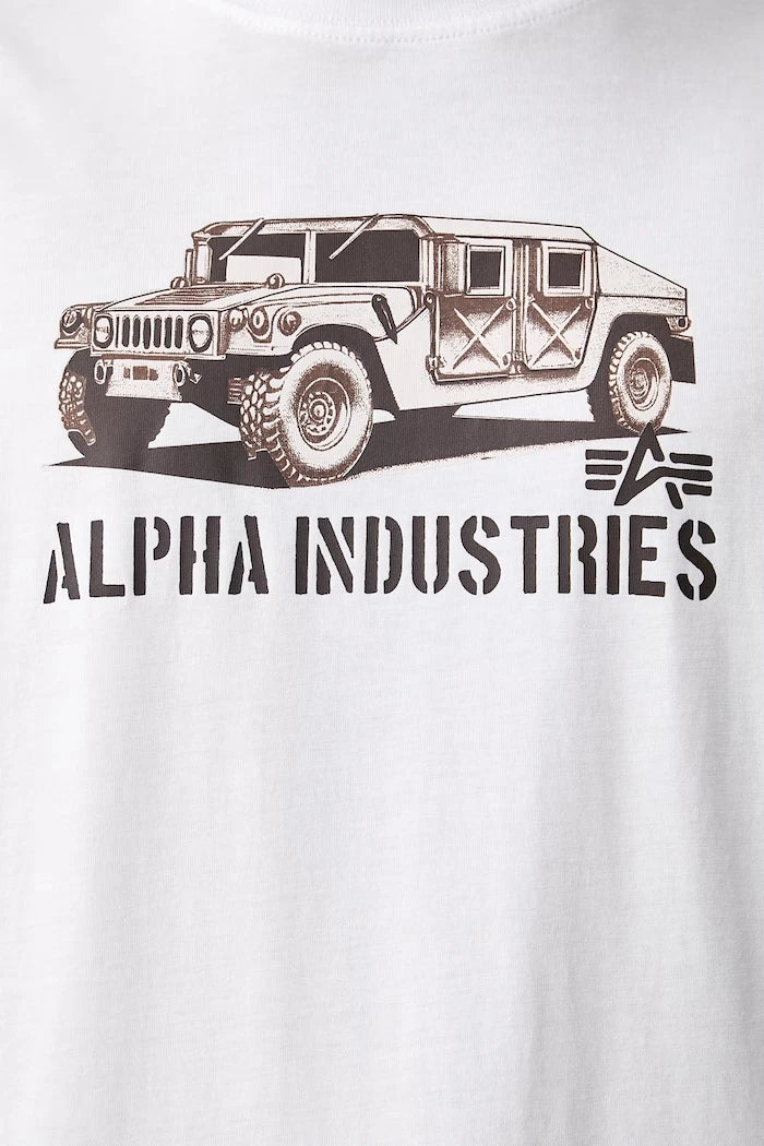 Alpha Industries erkek pamuklu Humvee tişört