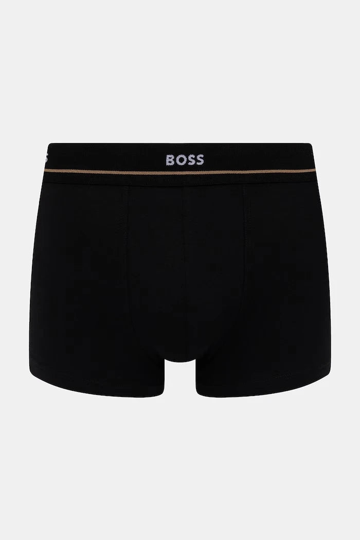BOSS Erkek Pamuk ve Elastan Boxer Trunk 5P Essential 5’li