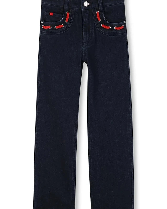 Çocuklar için straight kot pantolon