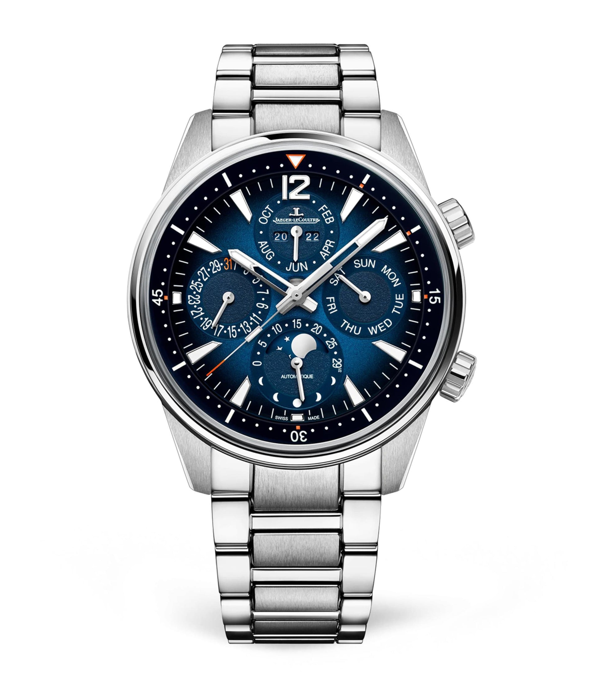Stainless Steel Polaris Perpetual Calendar Watch 42mm