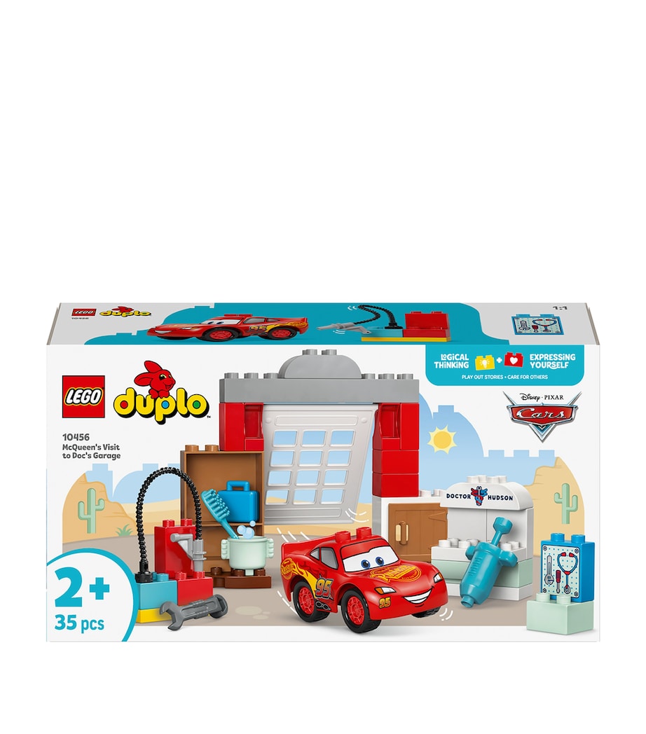 Disney Pixar McQueen's Visit to Doc's Garage 10456