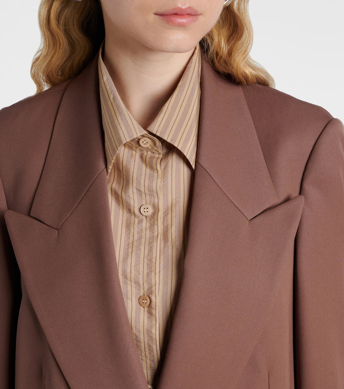 Dries Van Noten - Oversized wool blazer