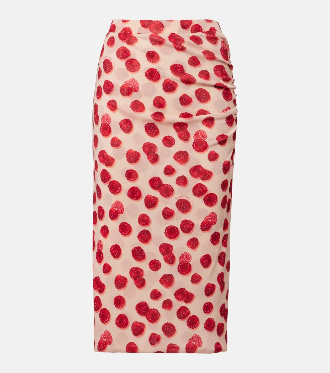 Stella McCartney - Printed mesh midi skirt