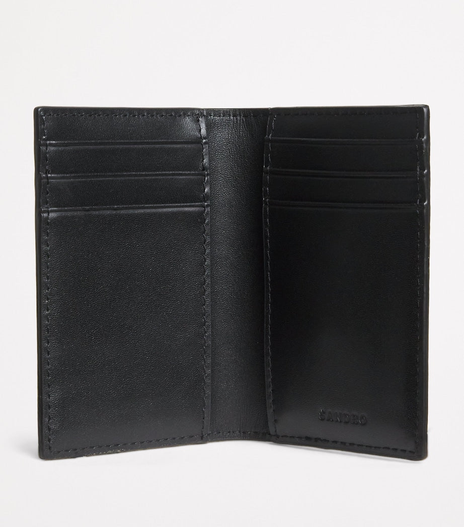 Faux Leather Bifold Card Holder