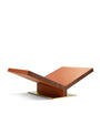 Walnut-Leather Classic Collector Bookstand