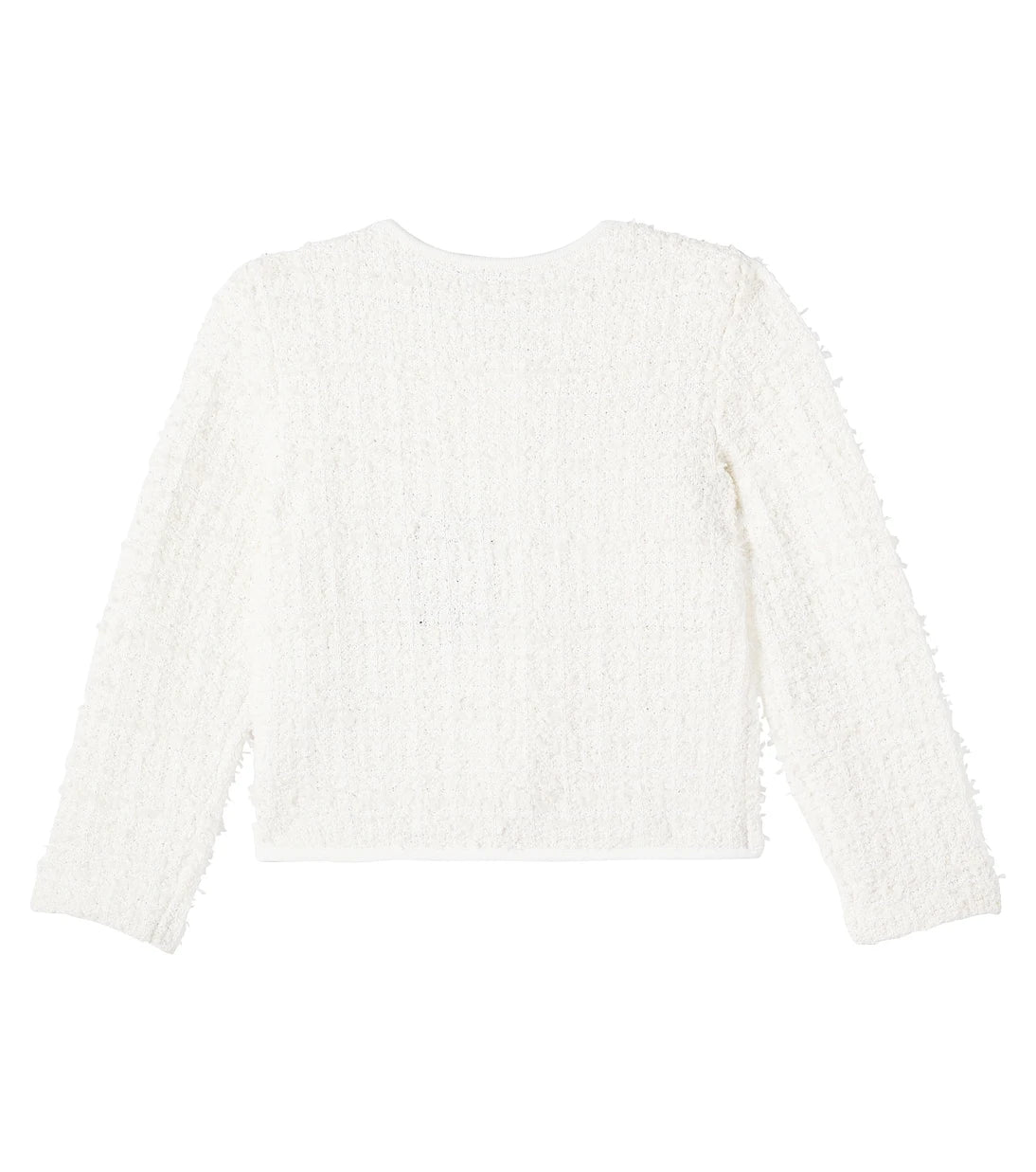 Self-Portrait Kids - Bow bouclé jacket