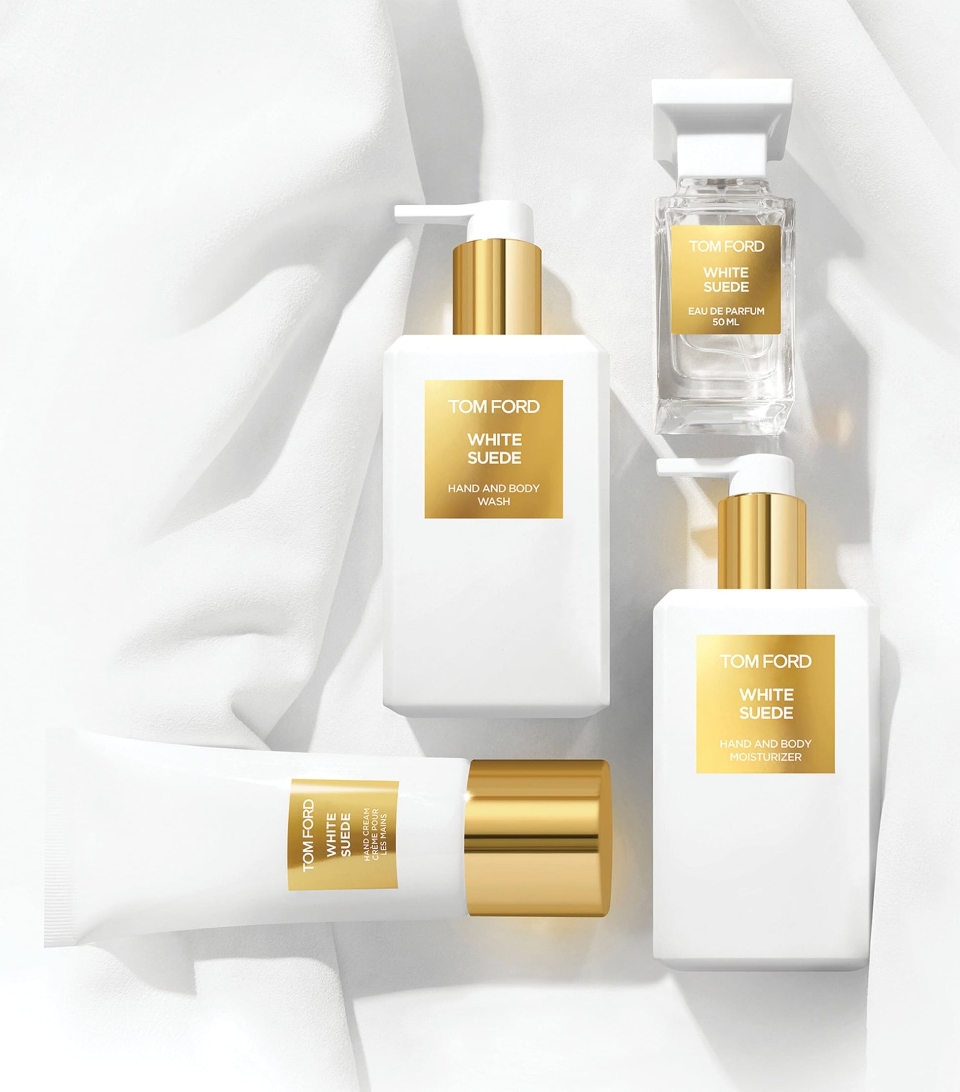 White Suede Hand and Body Wash (240ml)