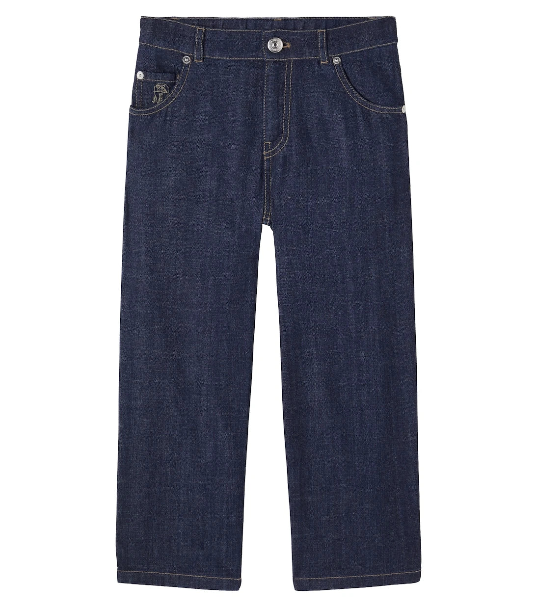 Brunello Cucinelli Kids - جينز بقصة مستقيمة