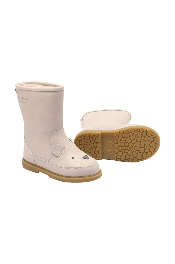 Donsje Wadudu Classic Boots Cat Çocuk Deri Kışlık Botlar