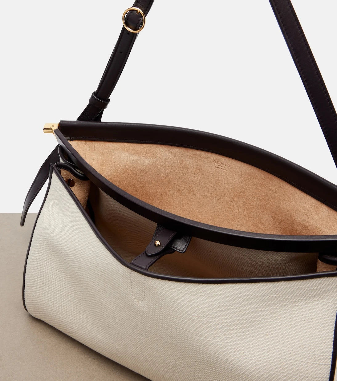 Alaïa - Le Click Pocket Large canvas tote bag