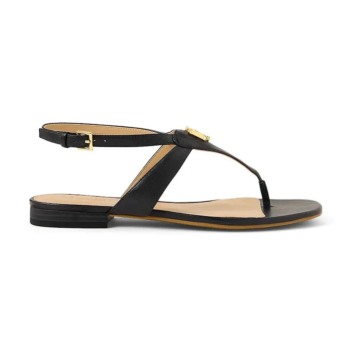 Кожени сандали Lauren Ralph Lauren Everley