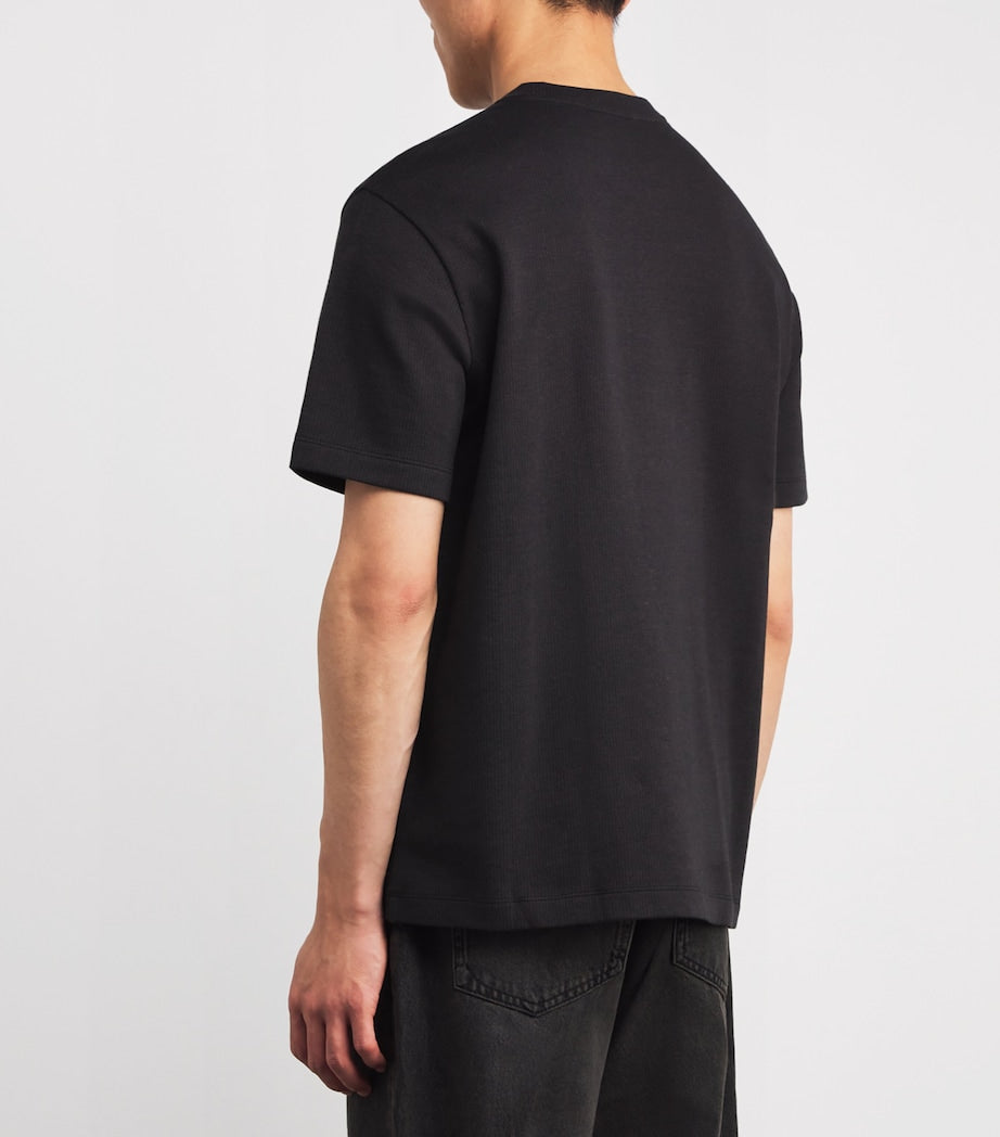 Cotton Mélange-Effect T-Shirt