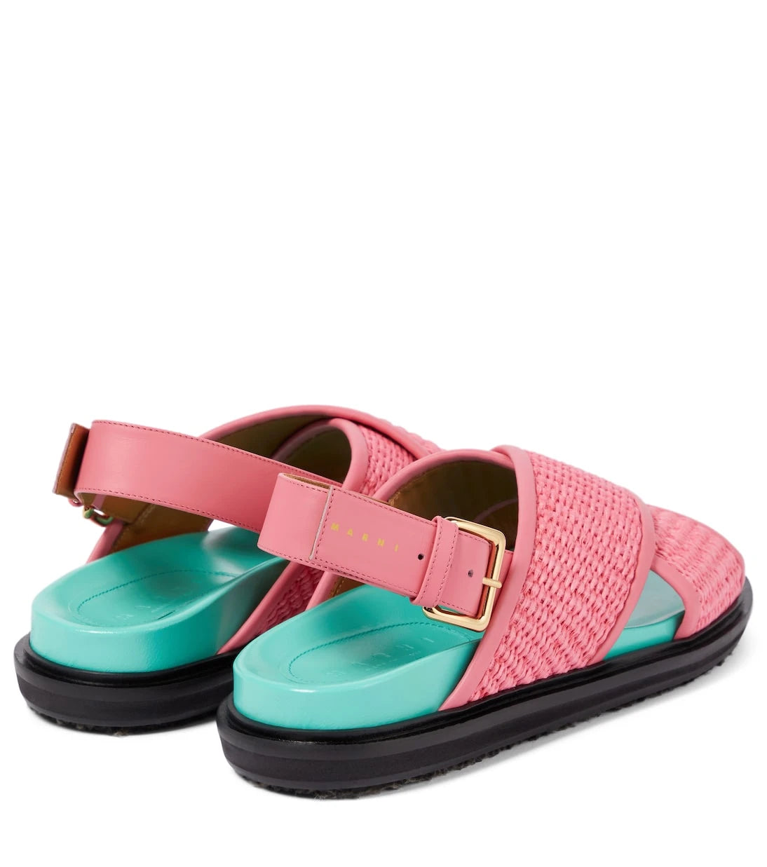 Marni - Fussbett raffia sandals