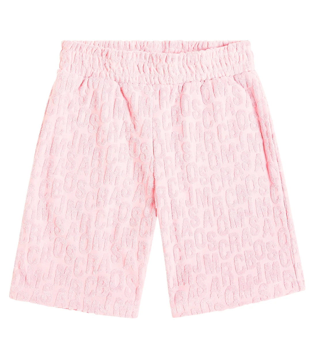 Marc Jacobs Kids - شورت برمودا تيري بوليستر بقصة مريحة وشعار الماركة