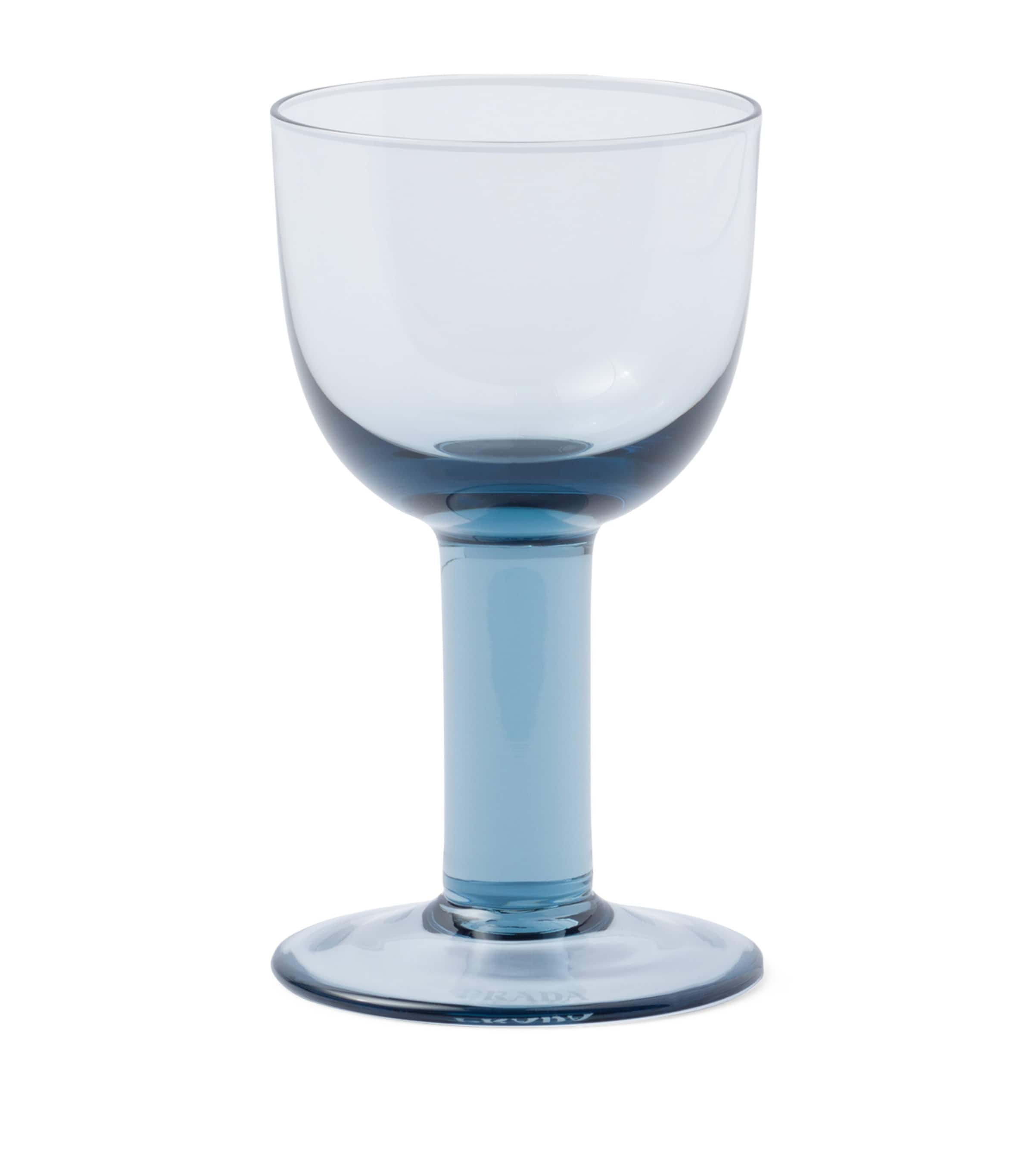 Set of 2 Plinth White Wine Glasses