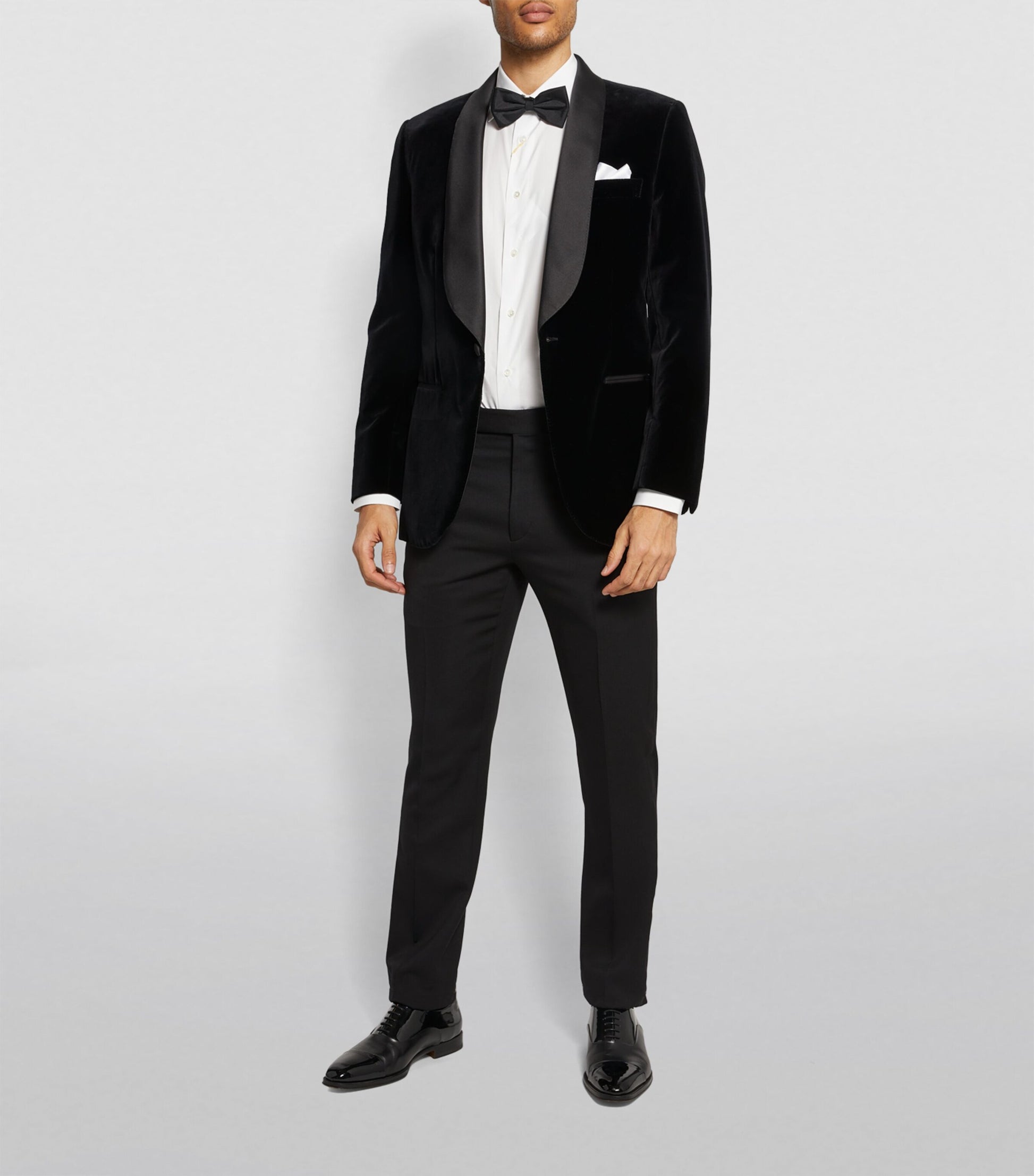 Wool Tuxedo Trousers