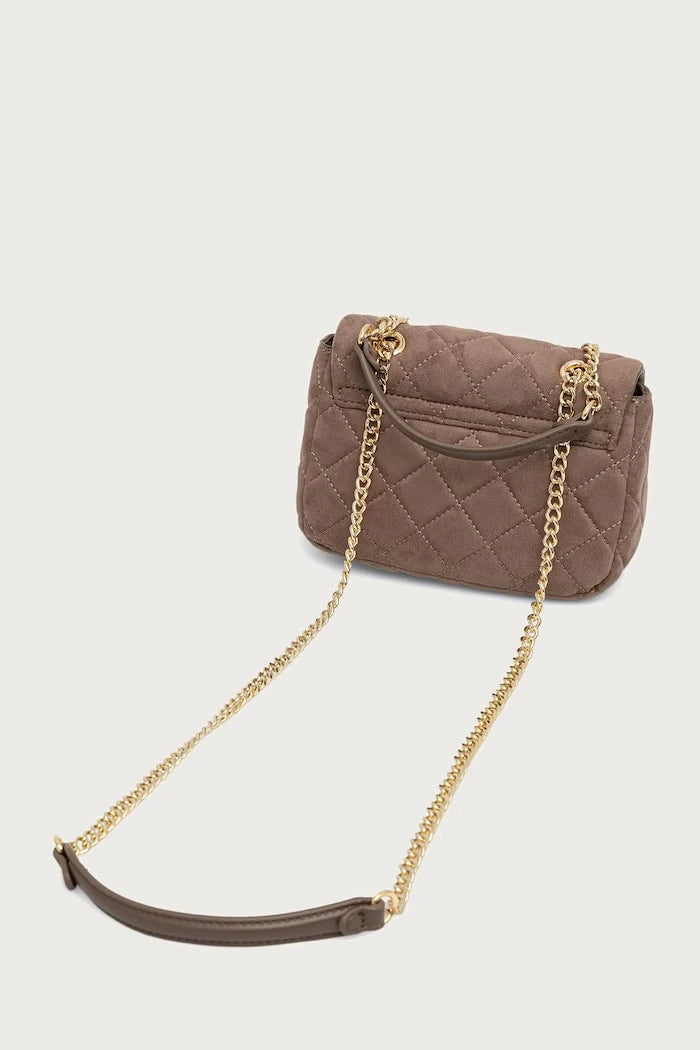 OCARINA SUEDE imitasyon süetten kadın çapraz çanta