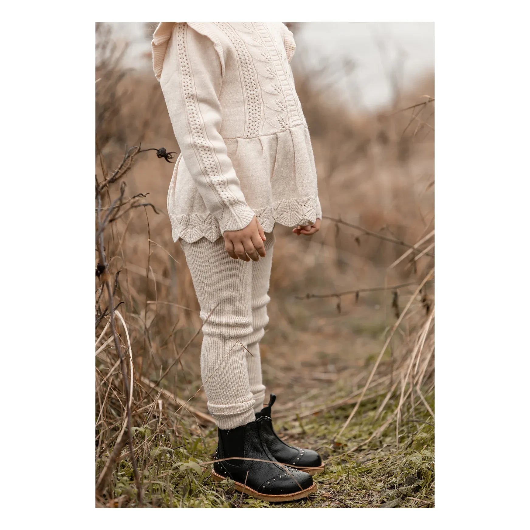 Fliink - Benna Rib Legging | Cream