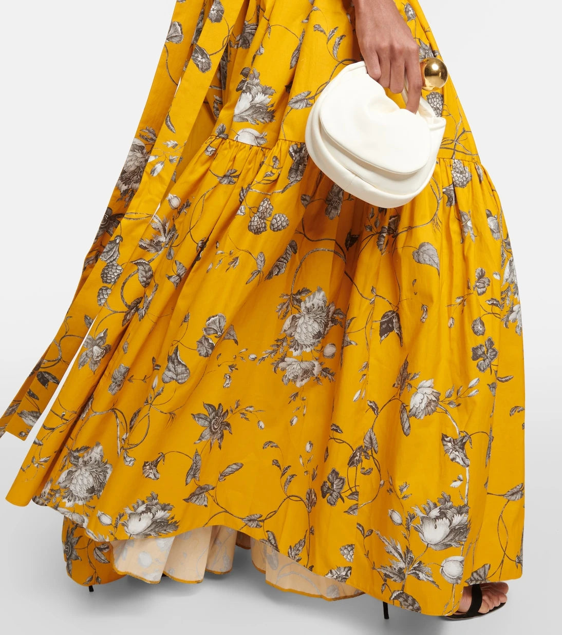 Erdem - Floral cotton maxi dress