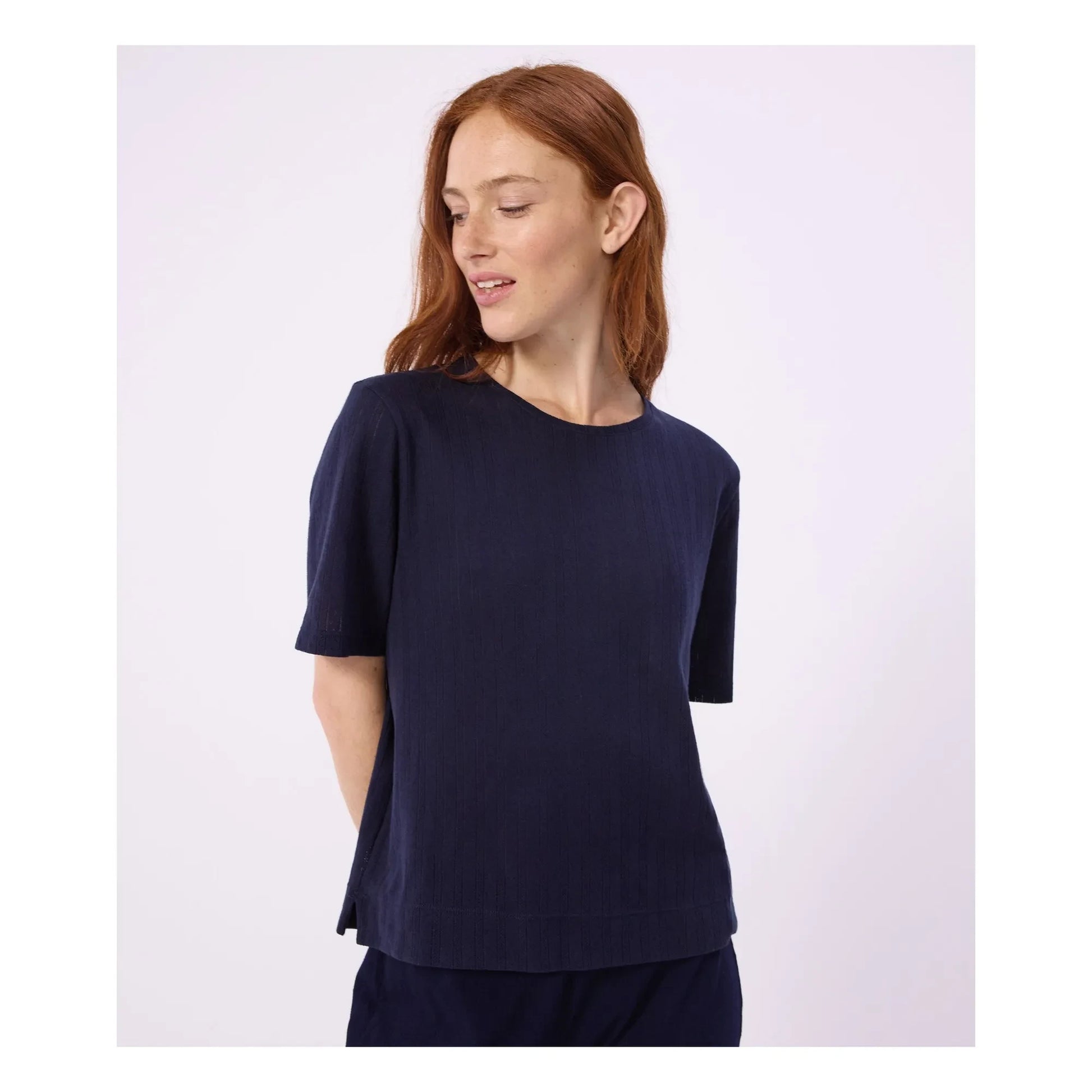 Petit Bateau - Fluid pyjamas | Navy blue