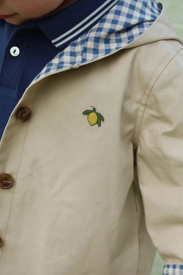 Konges Sløjd TRENCHY COAT Çocuk Pamuklu Trençkot