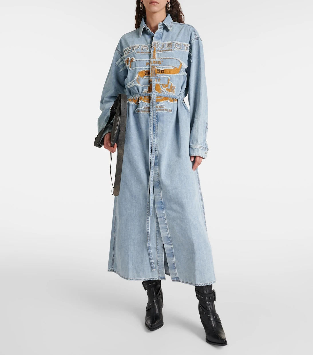 Y/Project - Evergreen Paris' Best denim shirt dress