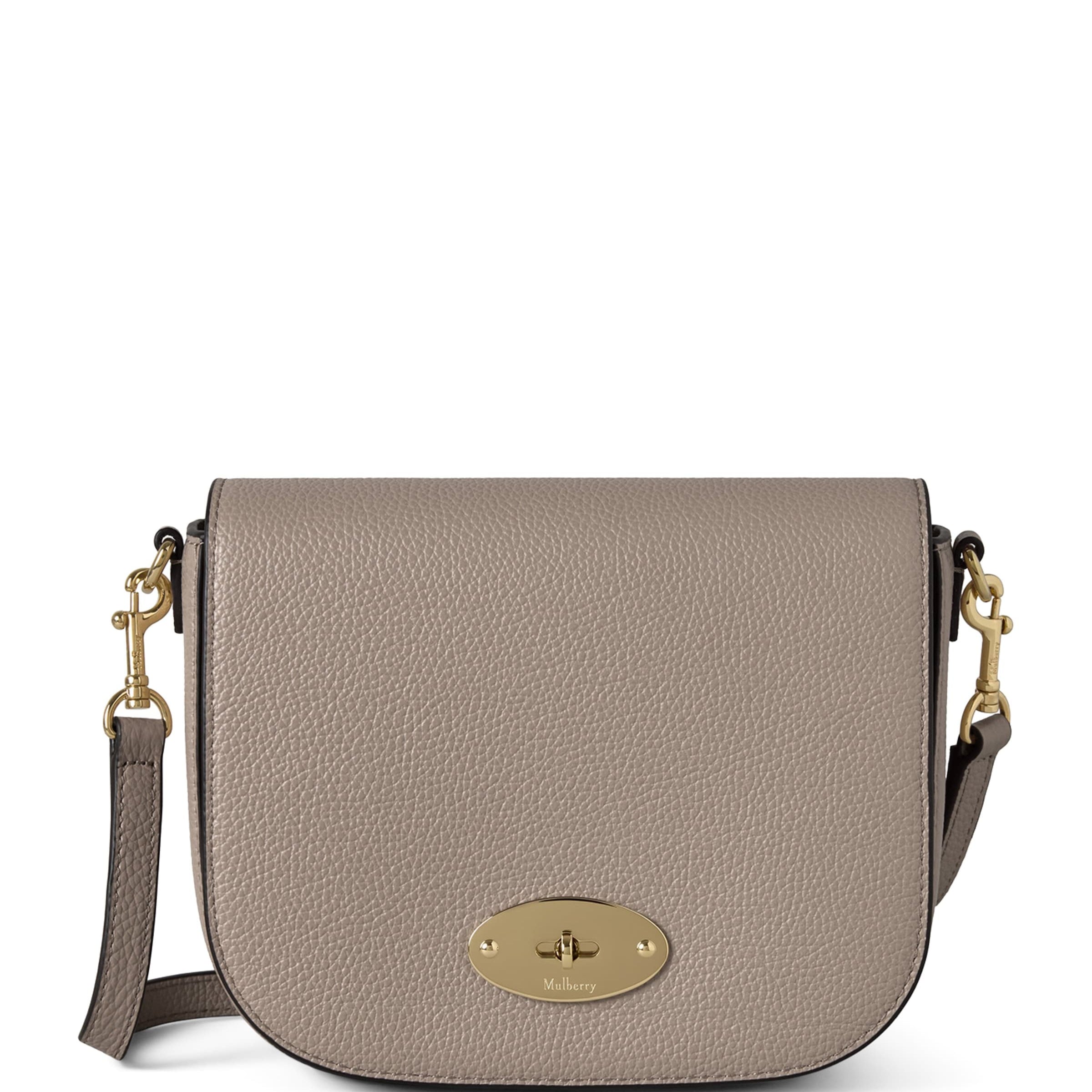 Mulberry BEIGE Small Leather Darley Shoulder Bag