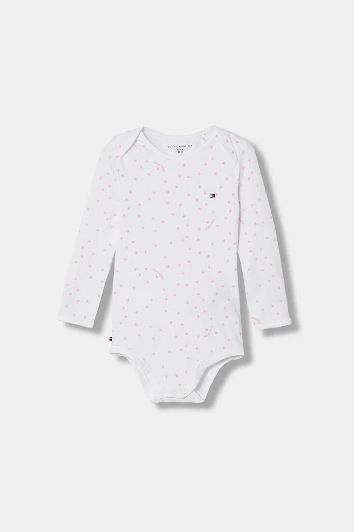 Tommy Hilfiger bebek pamuklu elastan takım