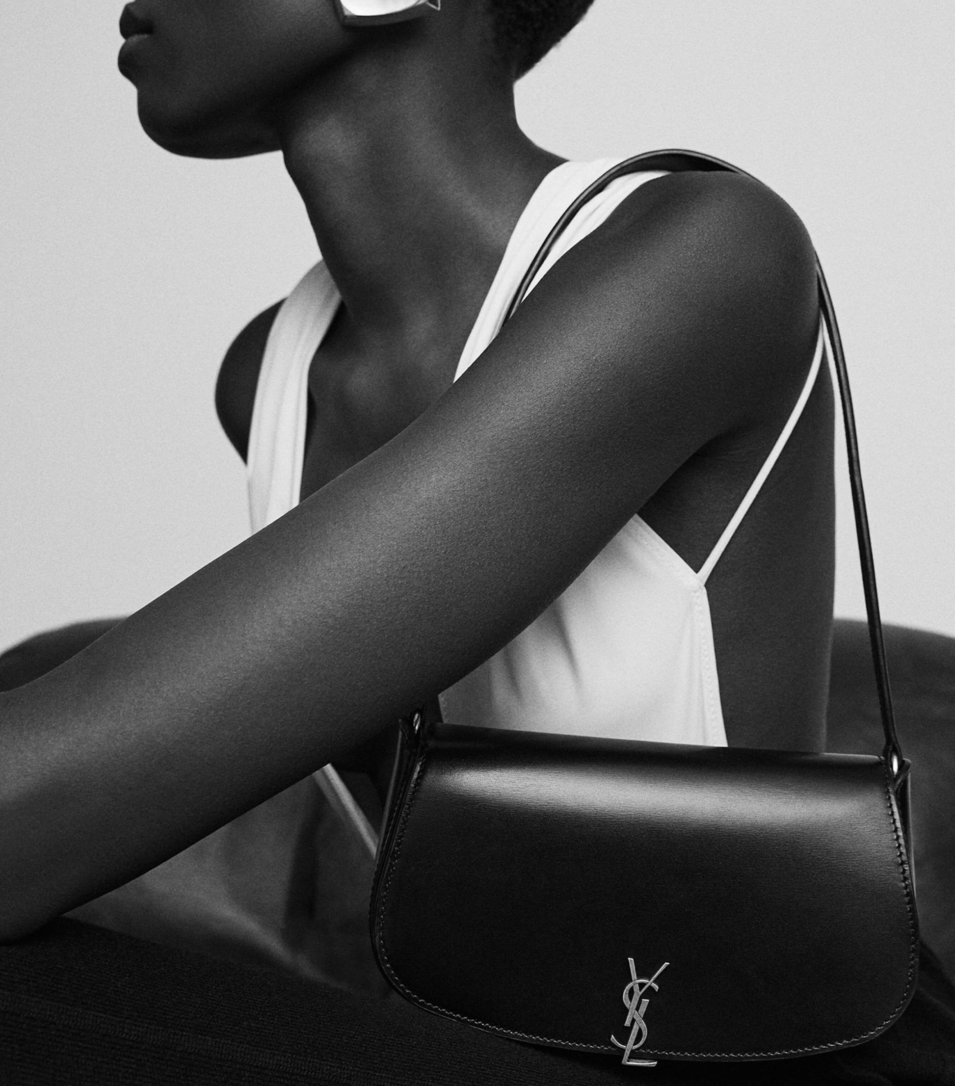 Green Mini Voltaire Shoulder Bag