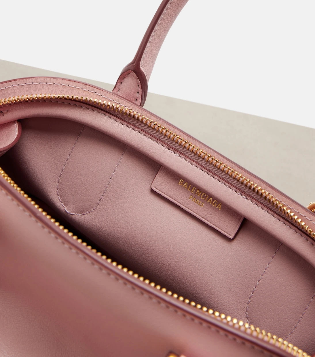Balenciaga - Bolero Mini leather top-handle bag