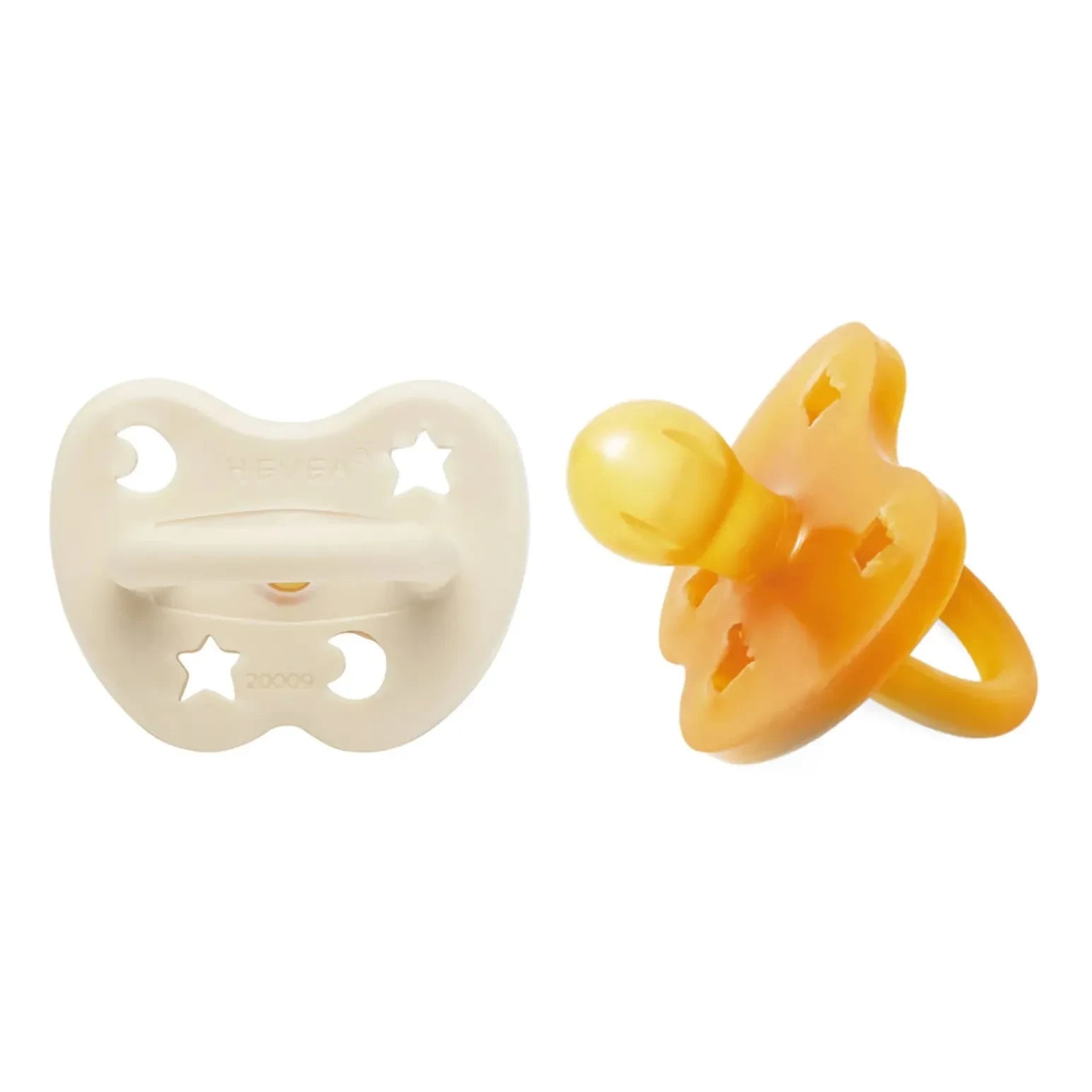 Hevea - Natural Rubber Pacifiers - Set of 2