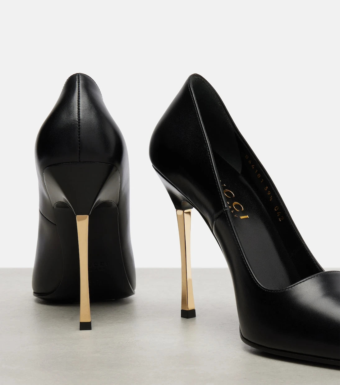 Gucci - Bombshell 120 leather pumps