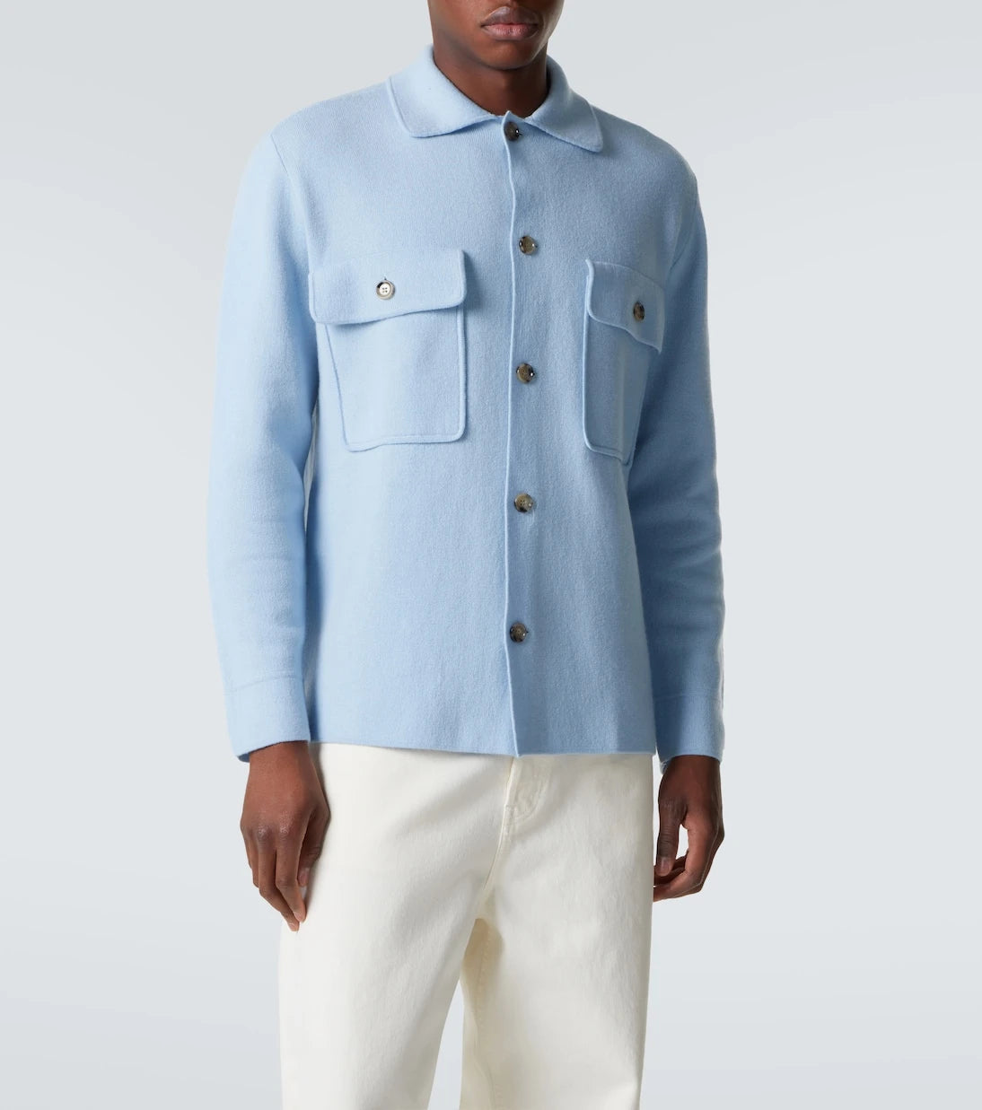 Allude - Wool and cashmere overshirt