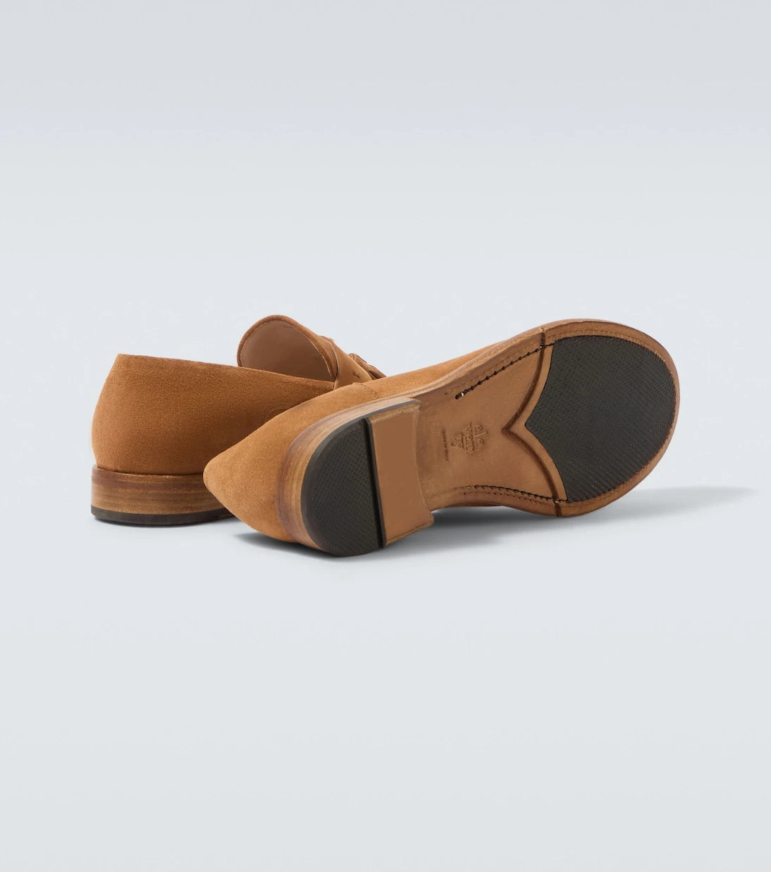 Eleventy - Tasseled suede penny loafers