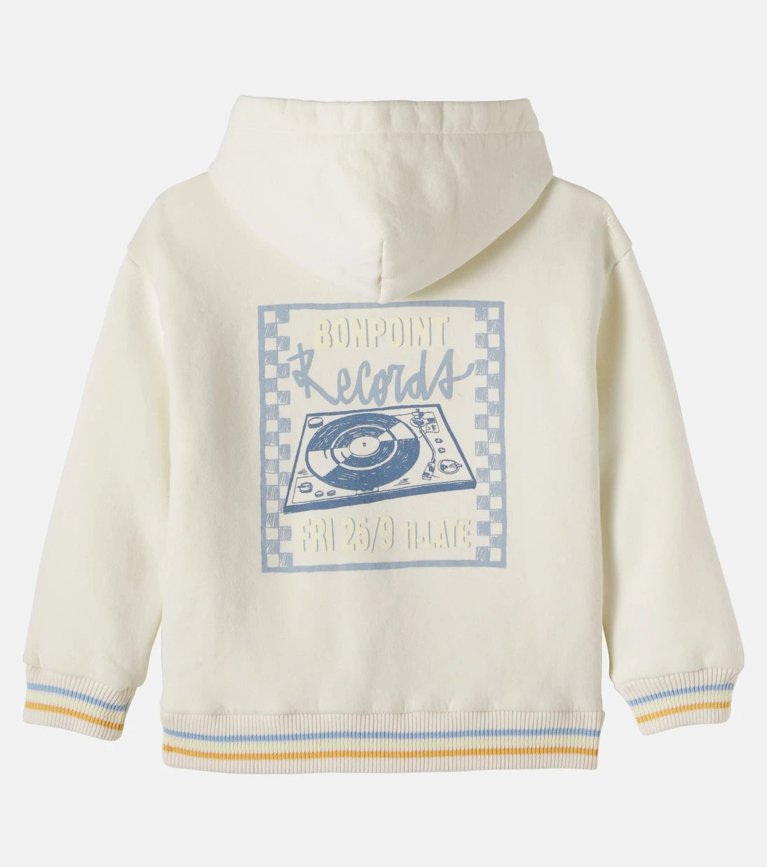 Bonpoint - Elroy cotton jersey zip-up hoodie