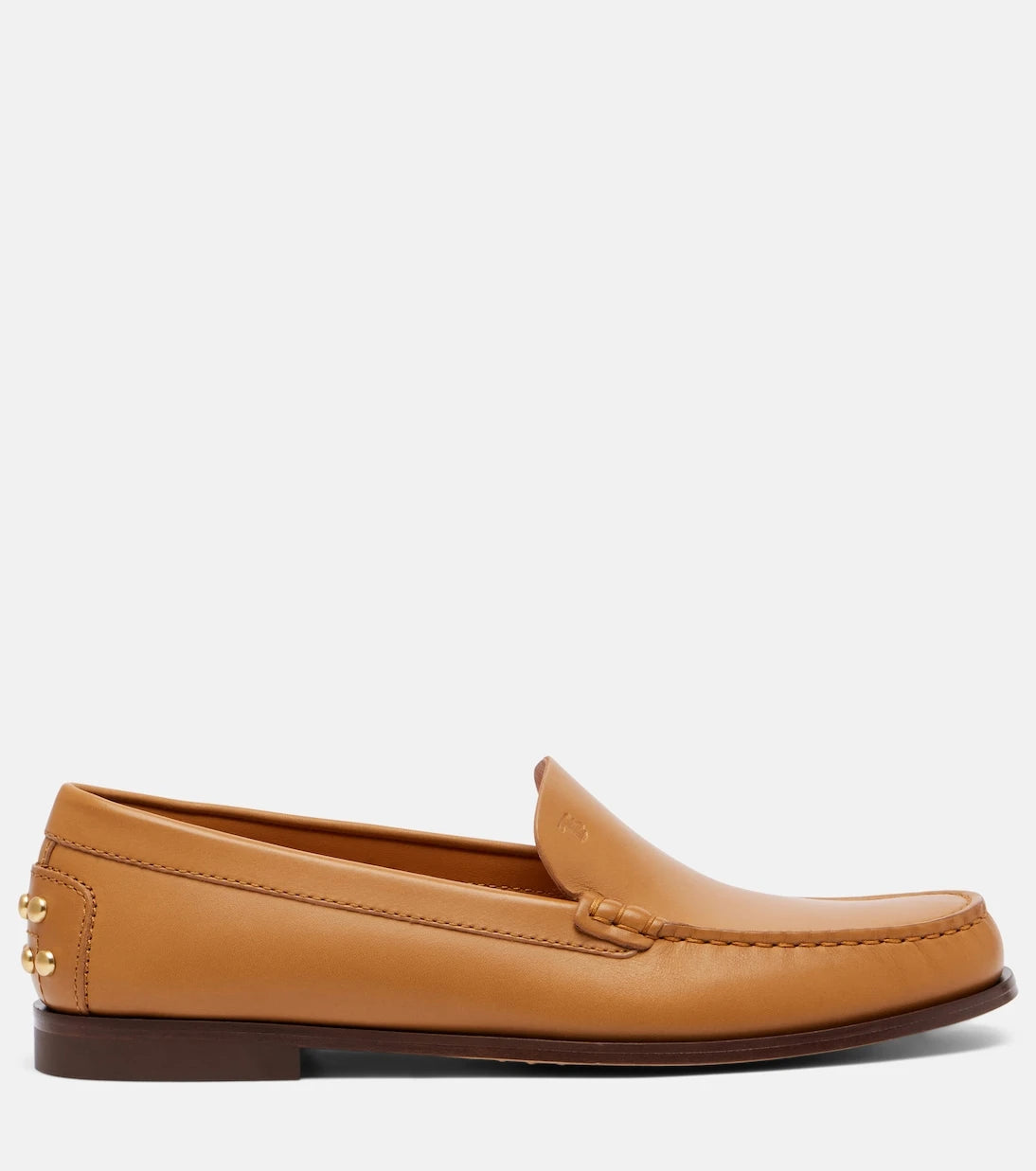 Tod's - Studded leather loafers
