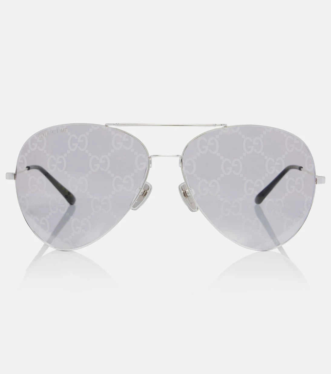 Gucci - Guccissima GG aviator sunglasses