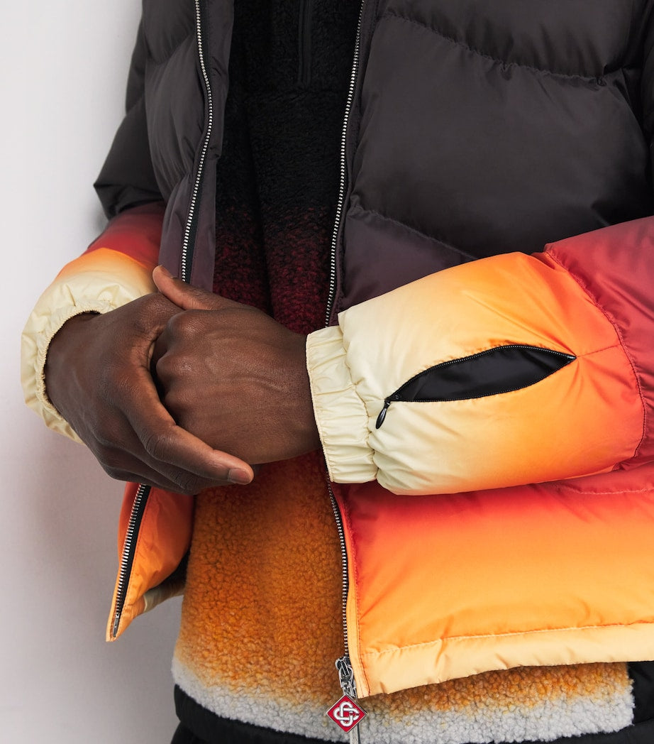 Casablanca Multi Quilted Gradient Puffer Jacket