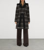 Burberry Black Wool Reversible Car Coat