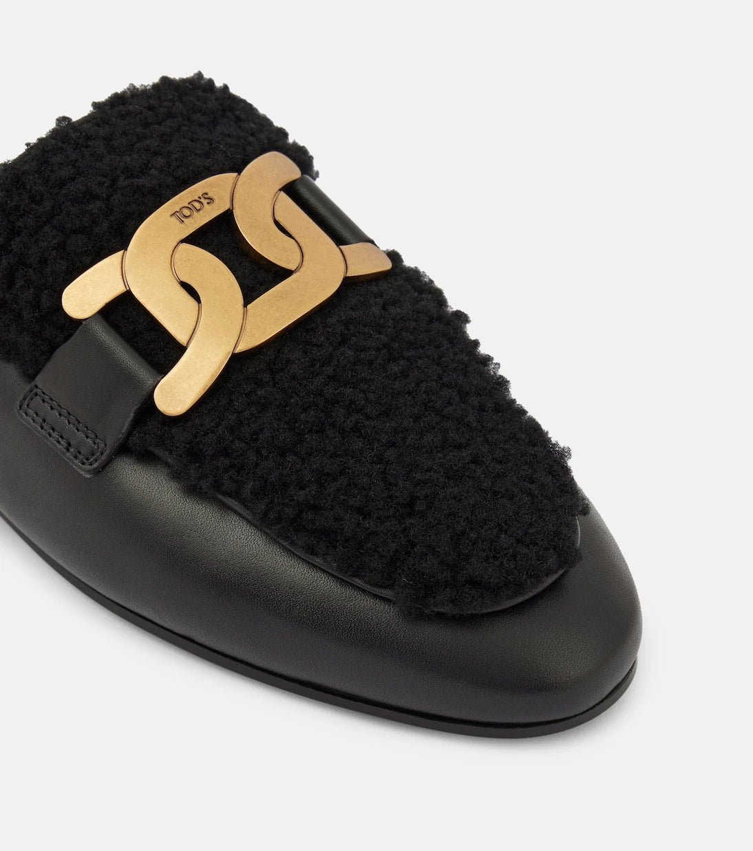 Tod's - حذاء ميول "كاتينا كيت" من جلد الشيرلينغ والجلد